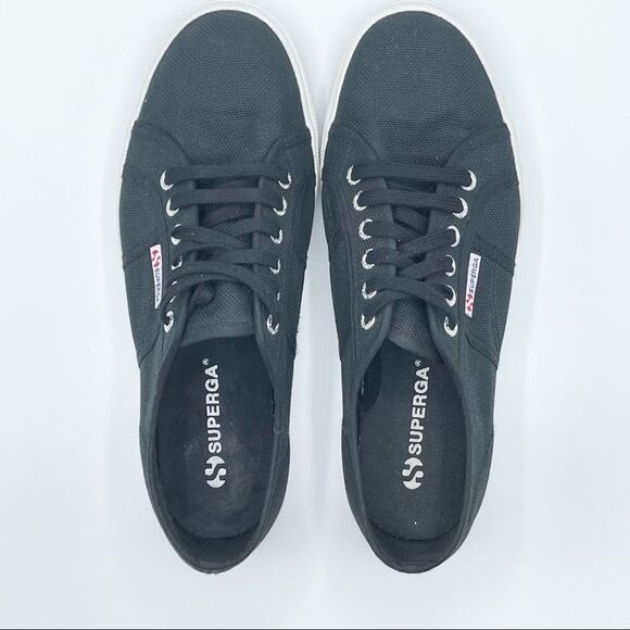 Superga COTU 2730 platform black sneakers - Women’s US 10 / EU 41.5 / US Men’s 8 - Picture 7 of 9